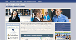 Desktop Screenshot of mbaportland.com